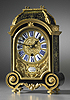 A very fine and rare French early 18th Century Boulle clock by Vitrolle à Paris